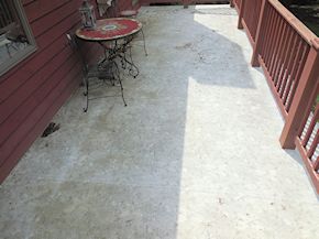 Easton patio cleaning
