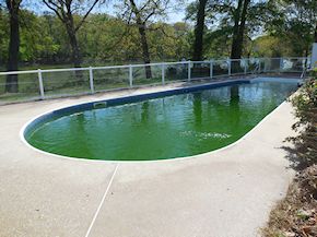 Easton pool deck cleaning process