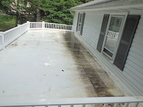 Easton power washing house cleaning