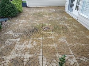 patio cleaning in Easton