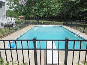 pool deck cleaned in Trappe