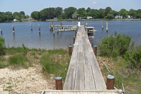 dock in need of cleaning